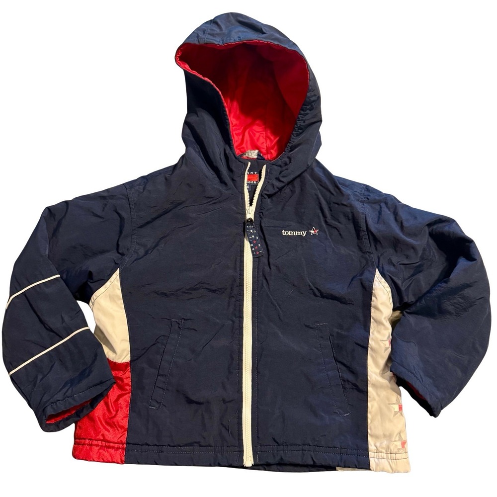 Tommy Hilfiger Jacket Youth Boys Size 5/6 Small VTG Y2K 2000's‎